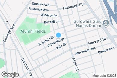 Map image of the property - 23 Princeton St