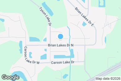 Map image of the property - 11512 Bonnie Lakes Ct