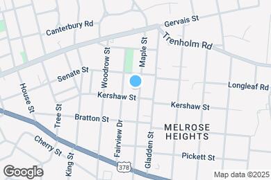 Map image of the property - 1405 Maple St