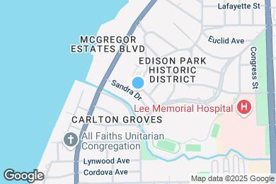 Map image of the property - 1443 Sandra Dr
