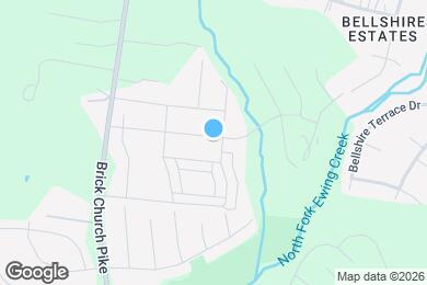 Map image of the property - 1868 Belle Arbor Dr