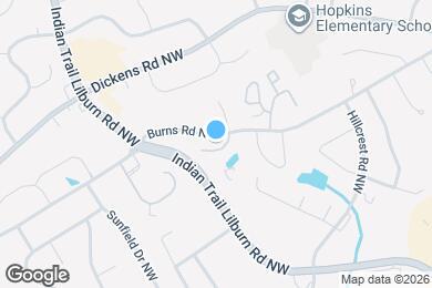 Map image of the property - 824 Burns Walk Ct NW