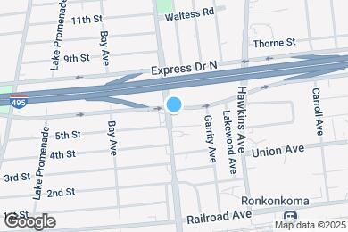 Map image of the property - 325 Ronkonkoma Ave