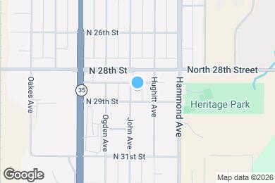 Map image of the property - 2820 John Ave