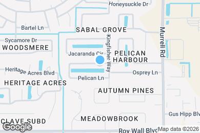 Map image of the property - 1005 Pelican Ln