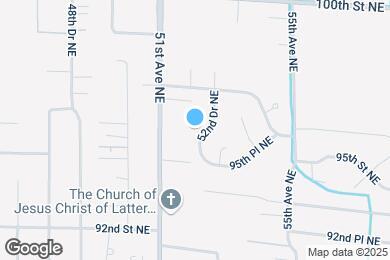 Map image of the property - 9528 52nd Dr NE