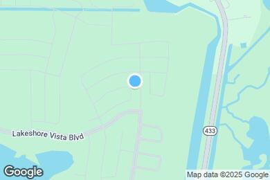 Map image of the property - 1805 E Lakeshore Lndg Dr