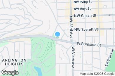 Map image of the property - 6605 W Burnside St