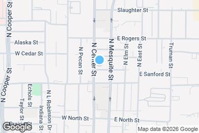 Map image of the property - 105 Maple St