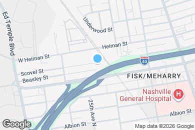 Map image of the property - 2409 Scovel St