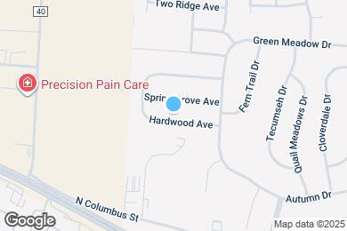 Map image of the property - 2661 Hardwood Ave