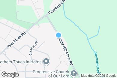 Map image of the property - 338 Capps Hill Mine Rd