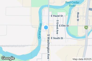 Map image of the property - 1114 S Washington Ave