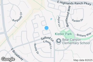 Map image of the property - 460 E Arden Cir