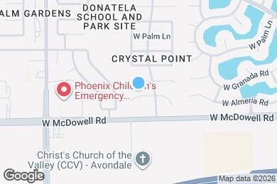 Map image of the property - 11222 W Almeria Rd