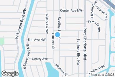 Map image of the property - Spacious 2/2 with a garage available until end of December