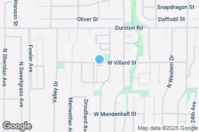 Map image of the property - 2940 W Villard St