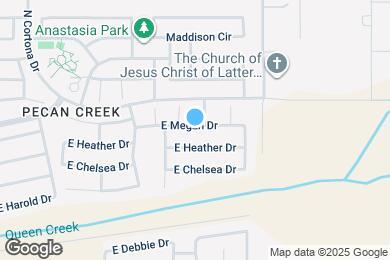 Map image of the property - 1559 E Megan Dr