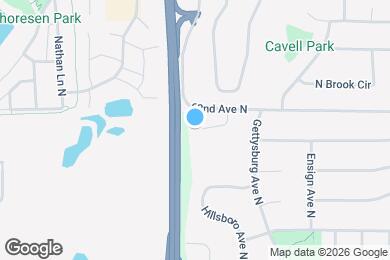 Map image of the property - 9381 Bass Creek Cir N