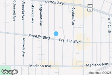 Map image of the property - 1539 Hopkins Ave