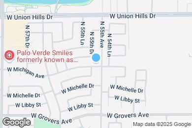 Map image of the property - 5508 W Michigan Ave