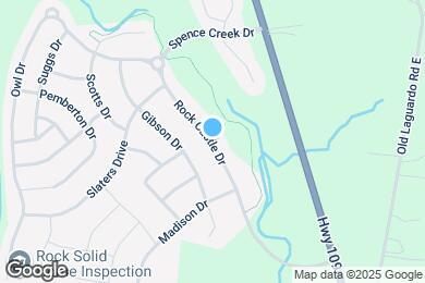 Map image of the property - 223 River Rock Dr