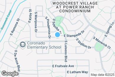 Map image of the property - 3767 E Stampede Dr