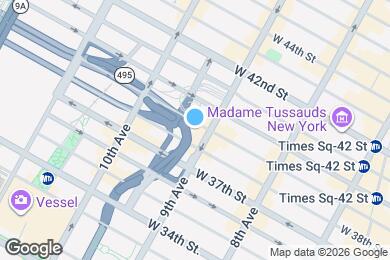 Map image of the property - 406 W 39th St