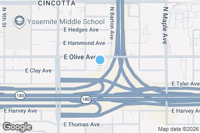Map image of the property - 4455 E Clay Ave