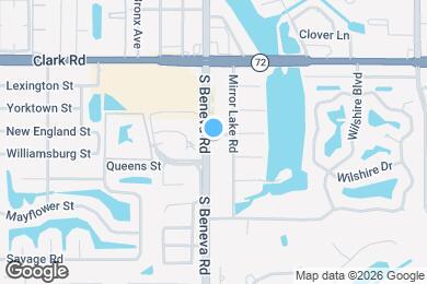 Map image of the property - 6007 S Beneva Rd