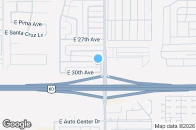 Map image of the property - 1535 E 29th Ave