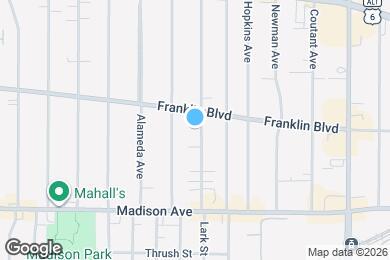 Map image of the property - 1566 Ridgewood Ave