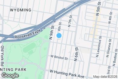 Map image of the property - 4413 N 8th St