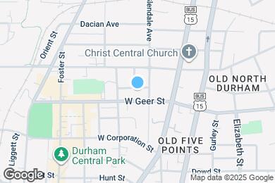 Map image of the property - 211 Hargrove St