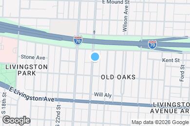 Map image of the property - 640 S Champion Ave