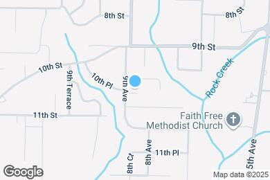 Map image of the property - 937 9th Ave