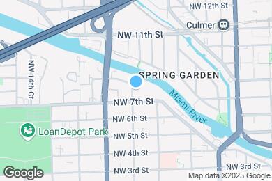 Map image of the property - 10X Miami River Apartments