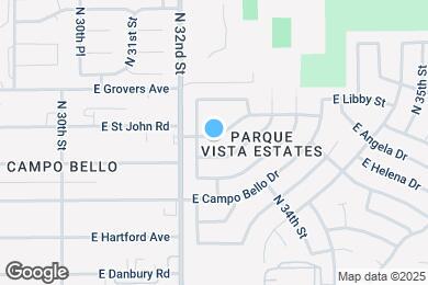 Map image of the property - 3219 E St John Rd
