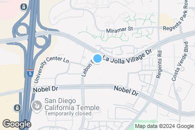 Map image of the property - La Jolla Palms Apartment Homes