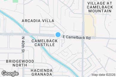 Map image of the property - 4201 E Camelback Rd