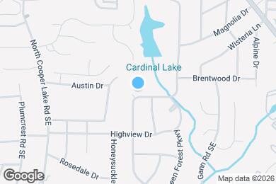 Map image of the property - 3782 Lake Dr SE