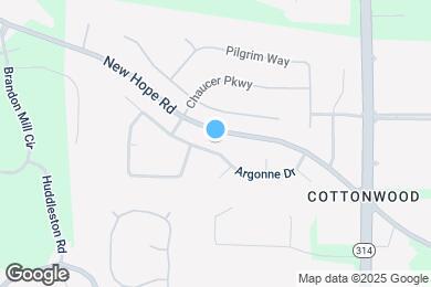 Map image of the property - 175 Argonne Dr