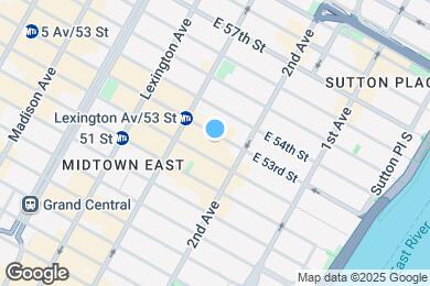 Map image of the property - 100 E 53rd St