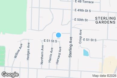 Map image of the property - 11016 E 51 St S