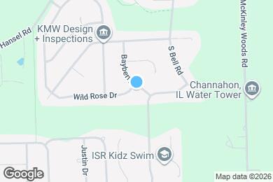 Map image of the property - 26333 Wild Rose Dr