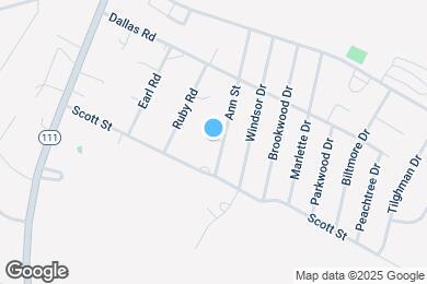 Map image of the property - 213 Ann St