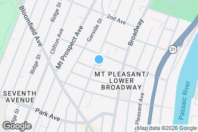 Map image of the property - 211 Summer Ave