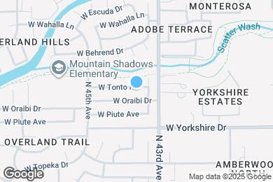 Map image of the property - 4331 W Tonto Rd