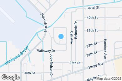 Map image of the property - Welcome Home to Bayou View Apartments — Yo...