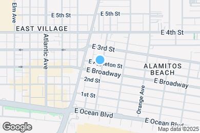 Map image of the property - 405 W 3rd St